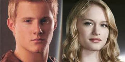 In the first movie, they make it look like glimmer and cato  .